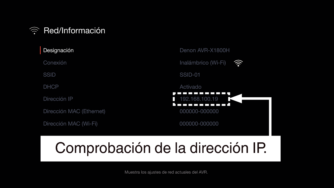 GUI NetworkInfo X18E3